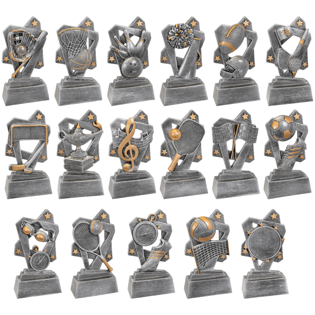 6 1/2" Triumph Resin Sample Set