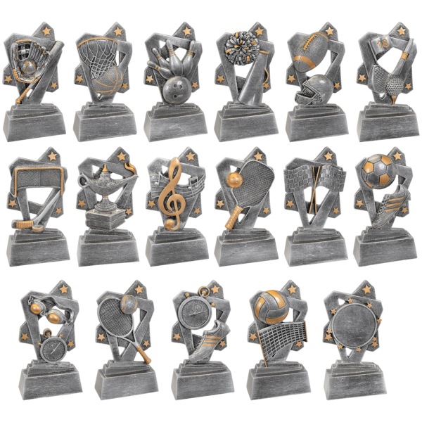 6 1/2" Triumph Resin Sample Set
