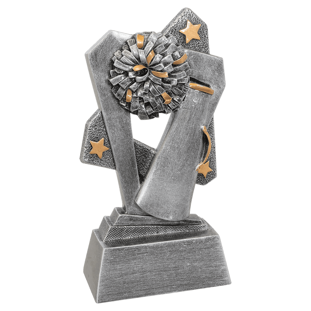6 1/2" Cheer Triumph Resin