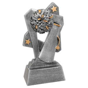 6 1/2" Cheer Triumph Resin