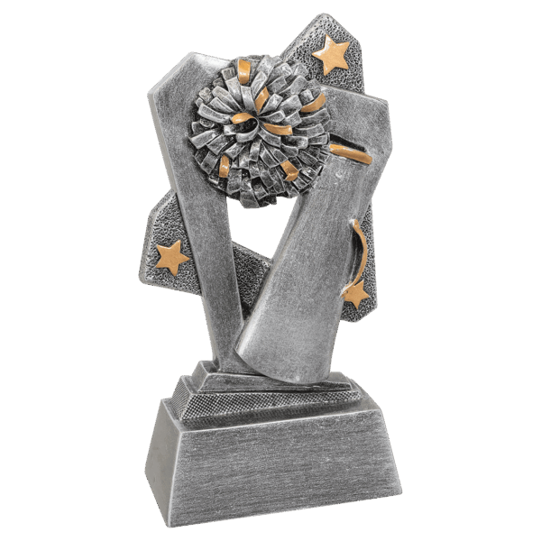 6 1/2" Cheer Triumph Resin