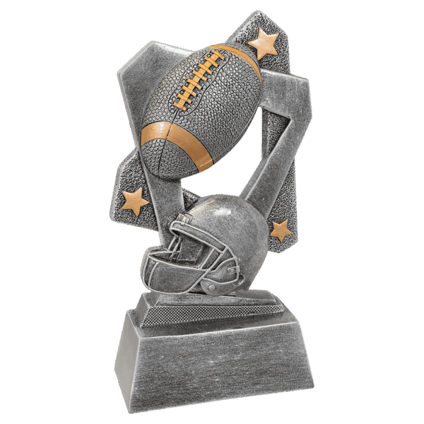6 1/2" Football Triumph Resin