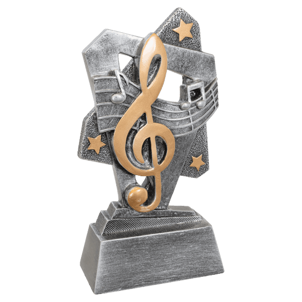 6 1/2" Music Triumph Resin
