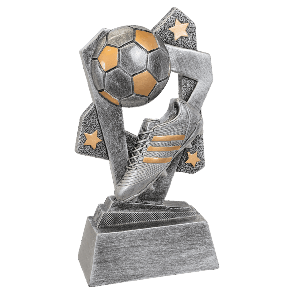 6 1/2" Soccer Triumph Resin